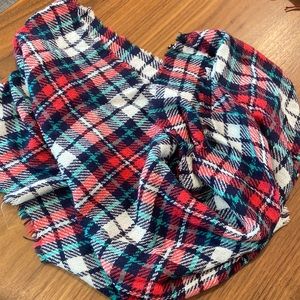 Plaid Infinity Scarf